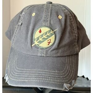 Disney Parks Boba Fett Mandalorian Crest Hat Baseball Cap Star Wars Distressed